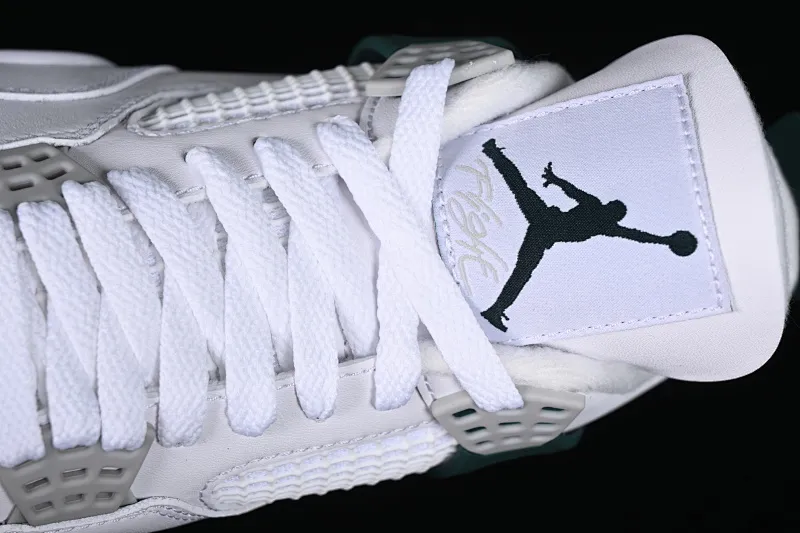 All categories Air Jordan Jordan series basketball shoes Air Jordan 4 P version Air Jordan 4 Retro "Oxidized Green" AJ4 Joe 4 white green FQ8138-103